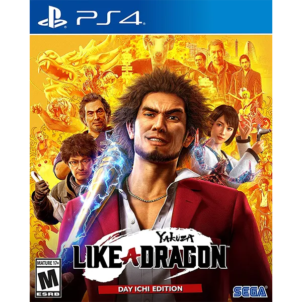 Yakuza Like A Dragon - Đĩa Game PS4