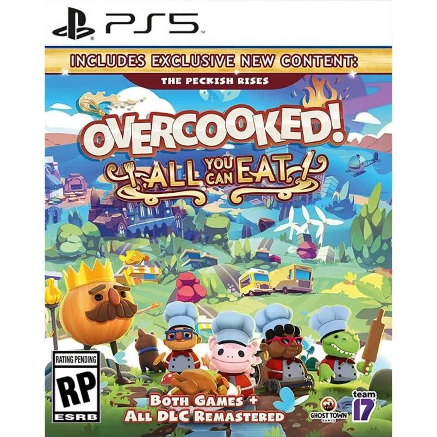 Overcooked! All You Can Eat - Đĩa Game PS5