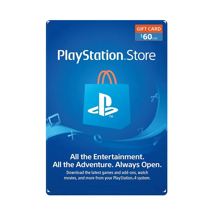 PSN Code 60$ US