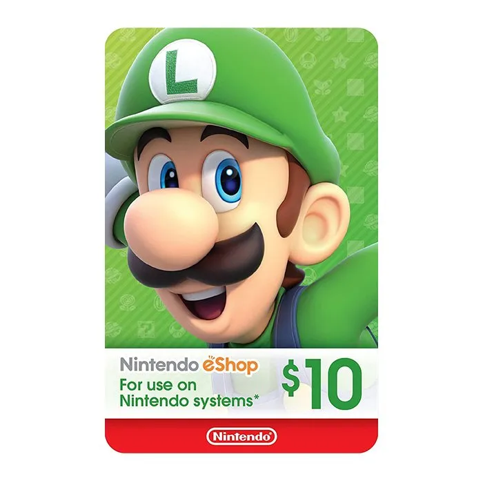 Nintendo eShop Code 10$