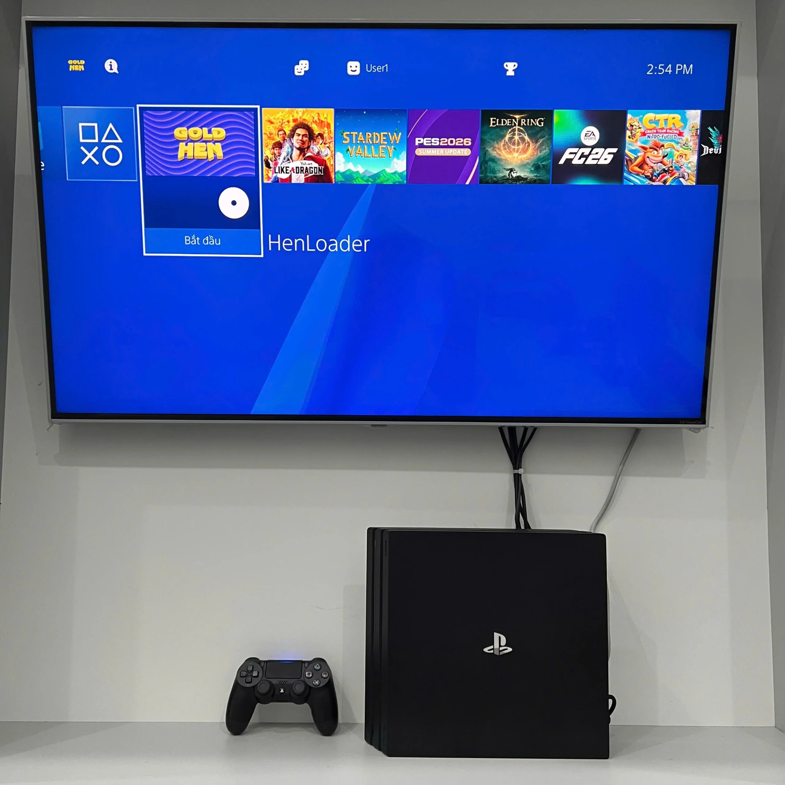 Máy PS4 Slim Hack Cũ (BH 06 Tháng)