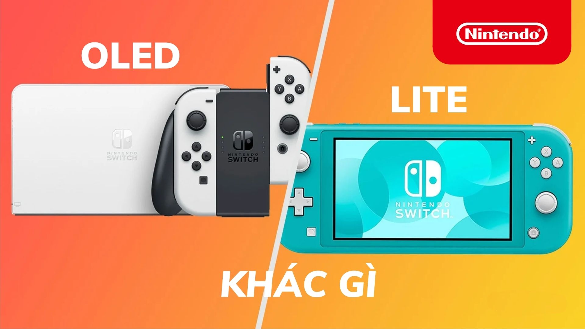 Nintendo Switch OLED V Nintendo Switch Lite So S nh S Kh c Bi t