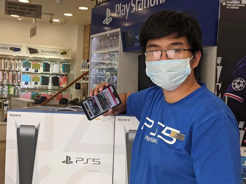 Cửa hàng Gameshop Trọng Lễ chuyên cung cấp các dòng máy PS5 chính hãng