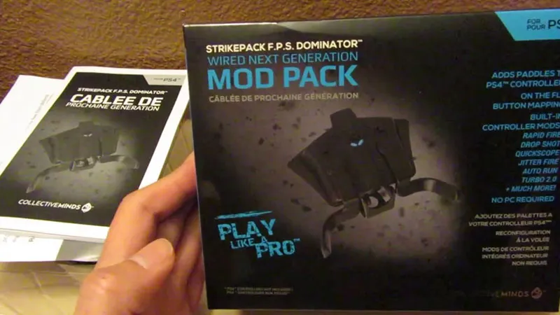 Collective Minds Strike Pack F.P.S. Dominator Controller Adapter phụ kiện cho PS4