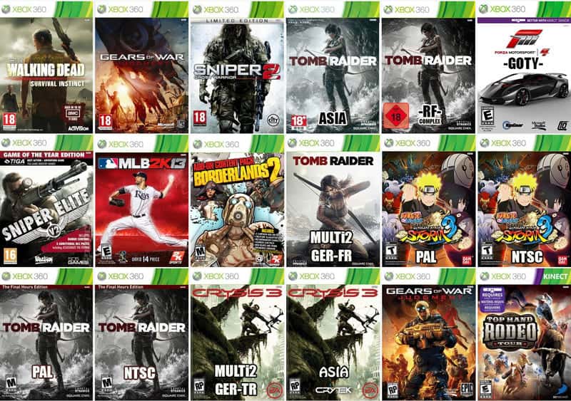 Xbox 360 danh sách đĩa game nổi bật
