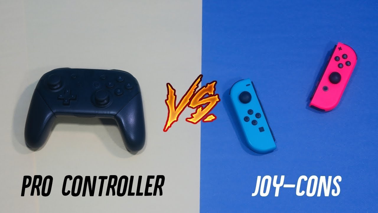 Nintendo Switch Pro Controller Vs Joy Cons