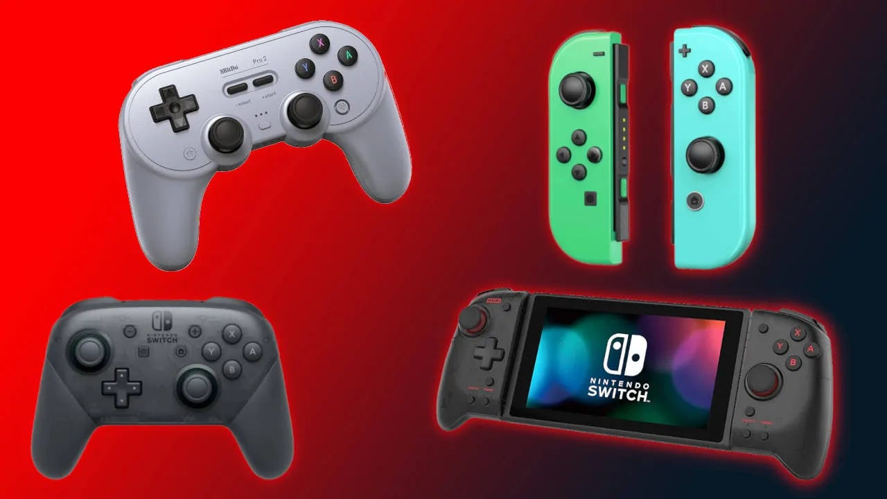 Top 10 bộ điều khiển cho Nintendo Switch tốt nhất năm 2023