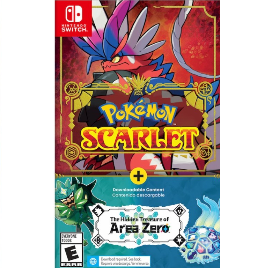 Pokemon Scarlet + DLC The Hidden Treasure of Area Zero