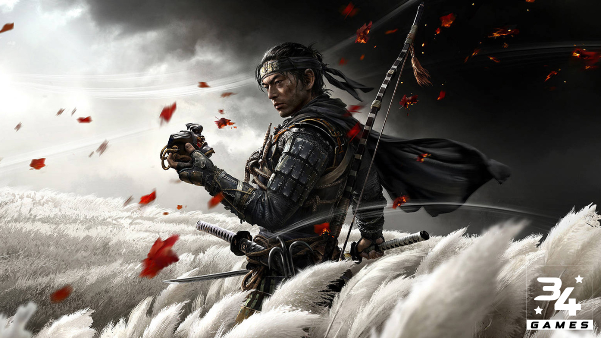 hình ảnh game ghost of tsushima