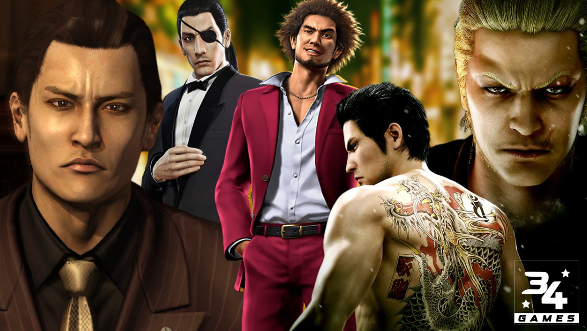 Top những tựa game Yakuza hay nhất