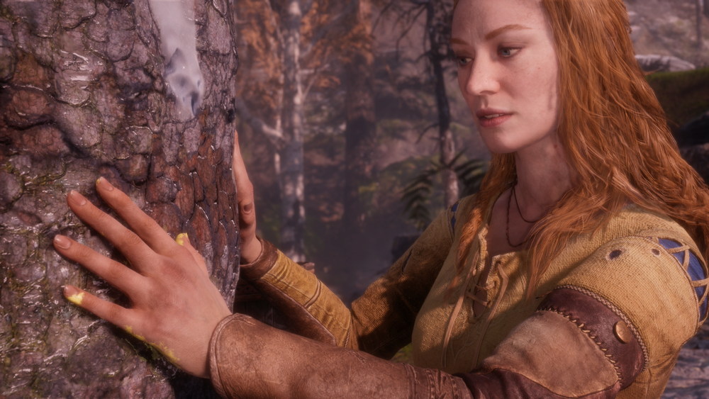hình ảnh nhân vậy laufey trong game god of war mới