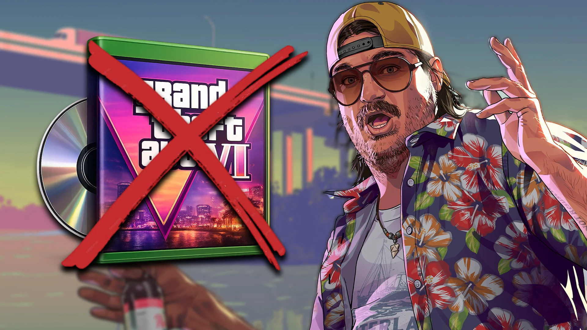 No physical disc GTA 6