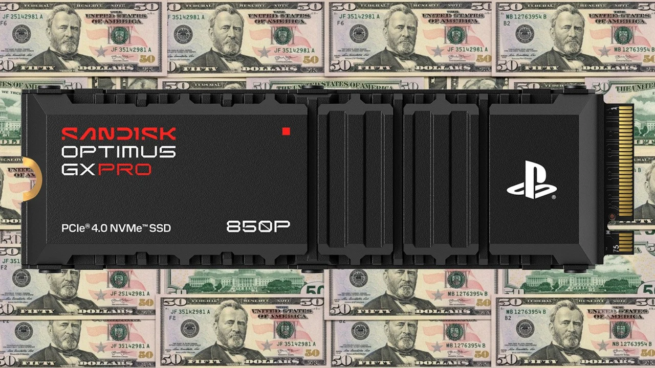 ssd cho ps5 SANDISK Optimus GX PRO 850P NVMe™ SSD