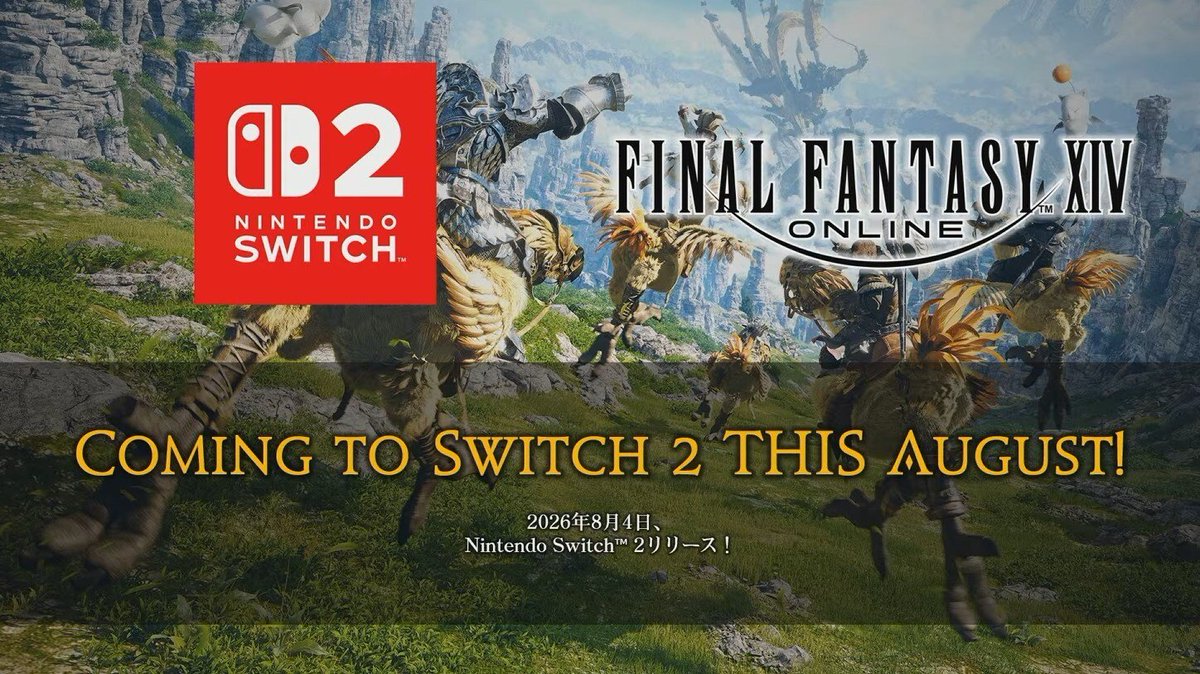 final fantasy xiv ra mắt trên nintendo switch 2