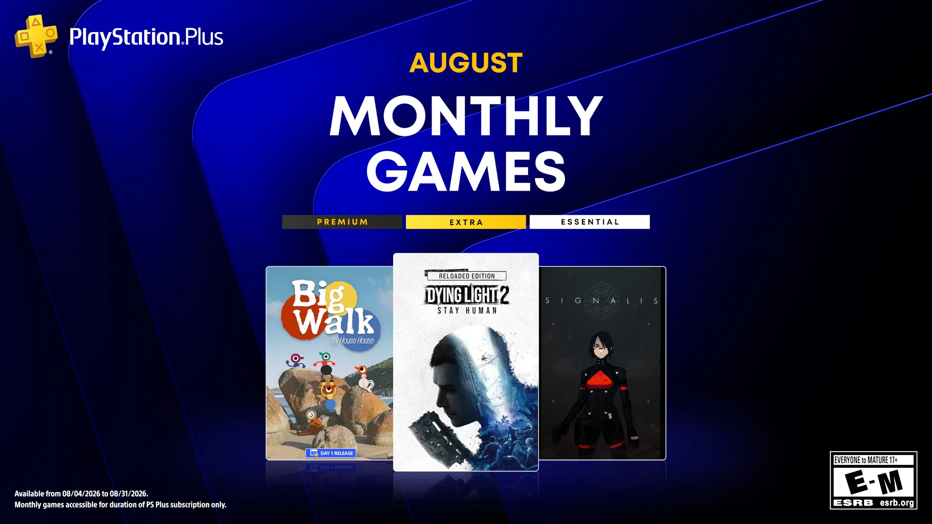 PlayStation Plus tháng 8