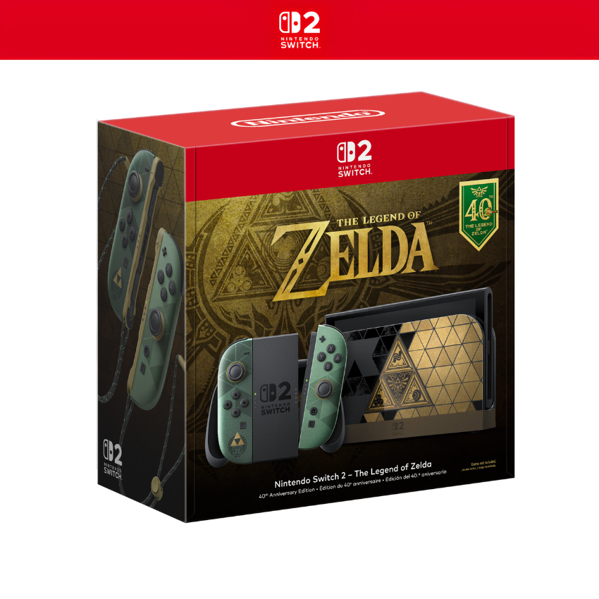 Máy Nintendo Switch 2 – The Legend of Zelda 40th Anniversary Edition